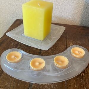 PartyLite candles and holders